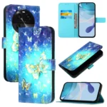 3D Painting Horizontal Flip Leather Phone Case, For OPPO Find X6 Pro, For OPPO Find X6