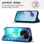 3D Painting Horizontal Flip Leather Phone Case, For OPPO Find X6 Pro, For OPPO Find X6 - Image 3