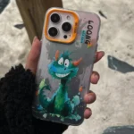 Splash-ink AI Cute Dragon PC Hybrid TPU Phone Case, For iPhone 12 Pro Max, For iPhone 12 Pro, For iPhone 11 - Image 6
