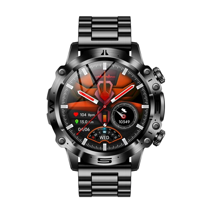 EDA006302501A_1.webp ET482 1.43 inch AMOLED Screen Sports Smart Watch Support Bluetooth Call /  ECG Function - Image 22