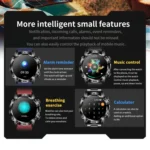 ET482 1.43 inch AMOLED Screen Sports Smart Watch Support Bluetooth Call /  ECG Function - Image 21