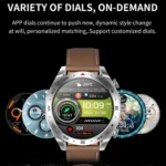 LEMFO T95 1.52 inch IPS Screen 2 in 1 Bluetooth Earphone Smart Watch Support Health Monitoring - Image 14