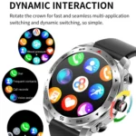 LEMFO T95 1.52 inch IPS Screen 2 in 1 Bluetooth Earphone Smart Watch Support Health Monitoring - Image 6