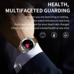 LEMFO T95 1.52 inch IPS Screen 2 in 1 Bluetooth Earphone Smart Watch Support Health Monitoring - Image 8