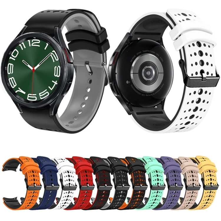EDA0063078_B1.webp Two Color Silicone Watch Band - Image 2