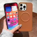 2 in 1 MagSafe Magnetic Silicone Leather Phone Case, For iPhone 15 Pro Max, For iPhone 15 Pro, For iPhone 15 Plus - Image 2