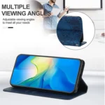 Retro Elephant Embossed Leather Phone Case, For Xiaomi Redmi Note 13 5G, For Xiaomi Redmi Note 13 Pro 5G, For Xiaomi Redmi 12 4G, For Xiaomi Redmi Note 12 4G Global... - Image 4