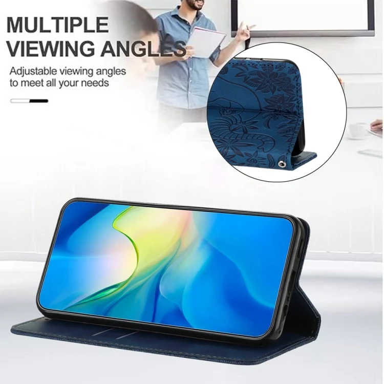 EDA006311621A_3.webp Retro Elephant Embossed Leather Phone Case, For Xiaomi Redmi Note 13 5G, For Xiaomi Redmi Note 13 Pro 5G, For Xiaomi Redmi 12 4G, For Xiaomi Redmi Note 12 4G Global... - Image 4
