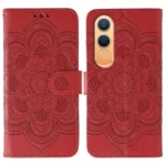 Sun Mandala Embossing Pattern Phone Leather Case, For OnePlus Nord CE4 Lite Global, For OnePlus Ace 3