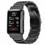 Three-Bead Stainless Steel Watch Band