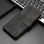 Triangle Solid Color Leather Phone Case, For Xiaomi Redmi Note 9, For Xiaomi Redmi Note 9 Pro - Image 2