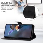 Triangle Solid Color Leather Phone Case, For Xiaomi Redmi Note 9, For Xiaomi Redmi Note 9 Pro - Image 4