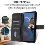 Triangle Solid Color Leather Phone Case, For Xiaomi Redmi Note 9, For Xiaomi Redmi Note 9 Pro - Image 8