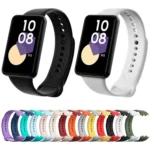 Black Buckle TPU Watch Band - Image 2