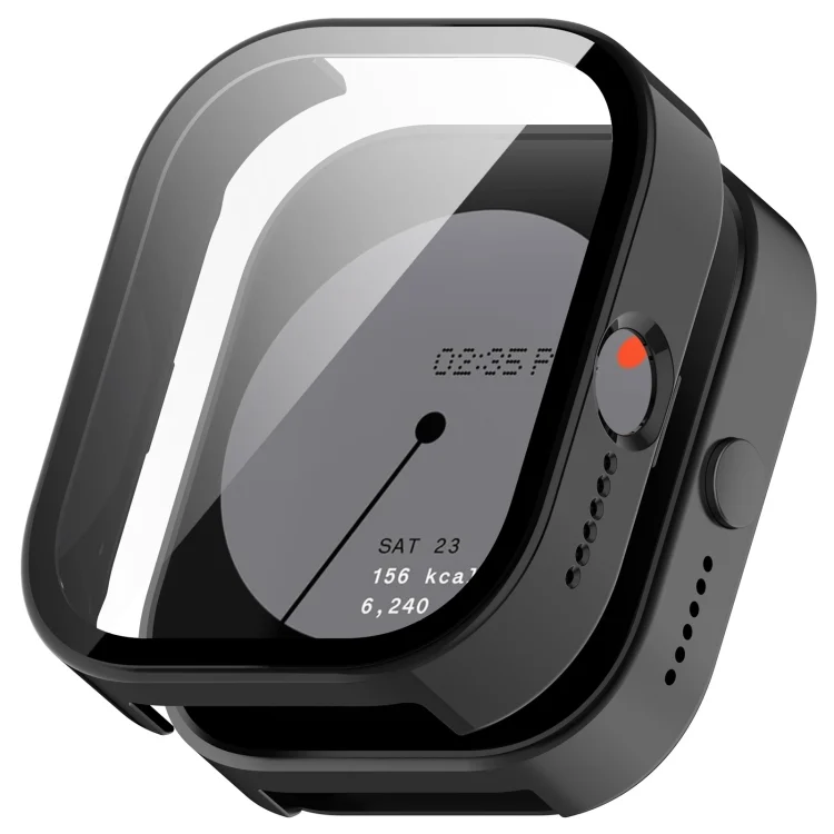 PC + Tempered Film Integrated Watch Protective Case