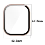 PC + Tempered Film Integrated Watch Protective Case - Image 3
