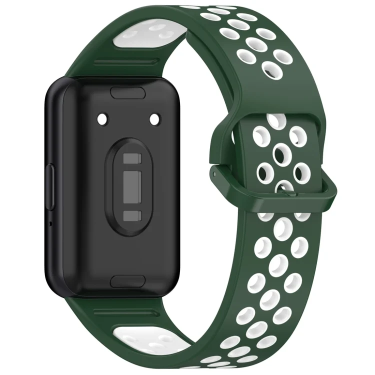 EDA006340701A_1.webp Two Color Breathable Silicone Watch Band - Image 6