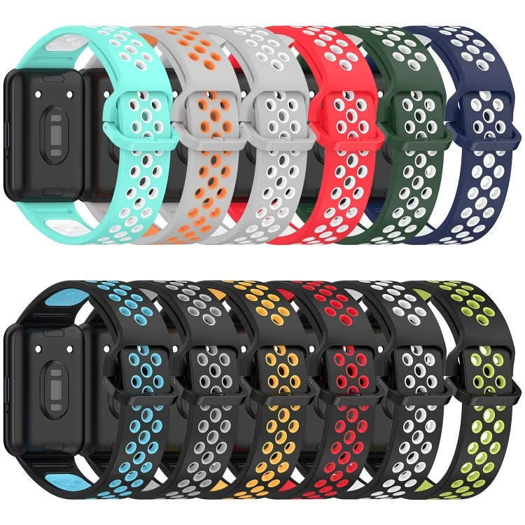 EDA0063407_B2.webp Two Color Breathable Silicone Watch Band - Image 3