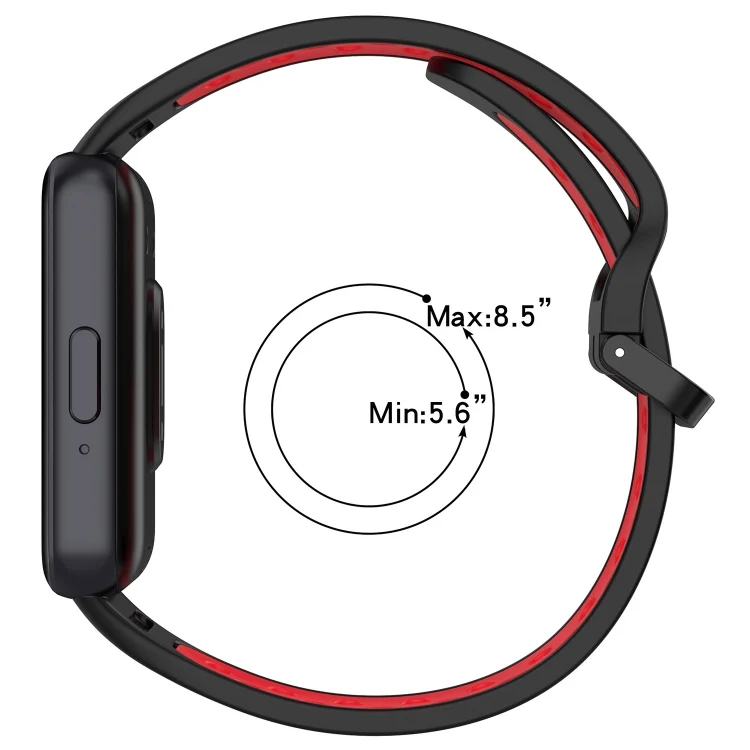 EDA0063407_B4.webp Two Color Breathable Silicone Watch Band - Image 5