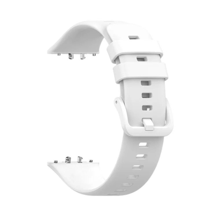 Solid Color Buckle Silicone Watch Band