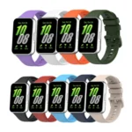 Solid Color Buckle Silicone Watch Band - Image 3