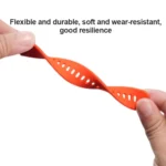 Solid Color Buckle Silicone Watch Band - Image 4