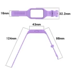 Solid Color Integrated TPU Watch Band - Image 3