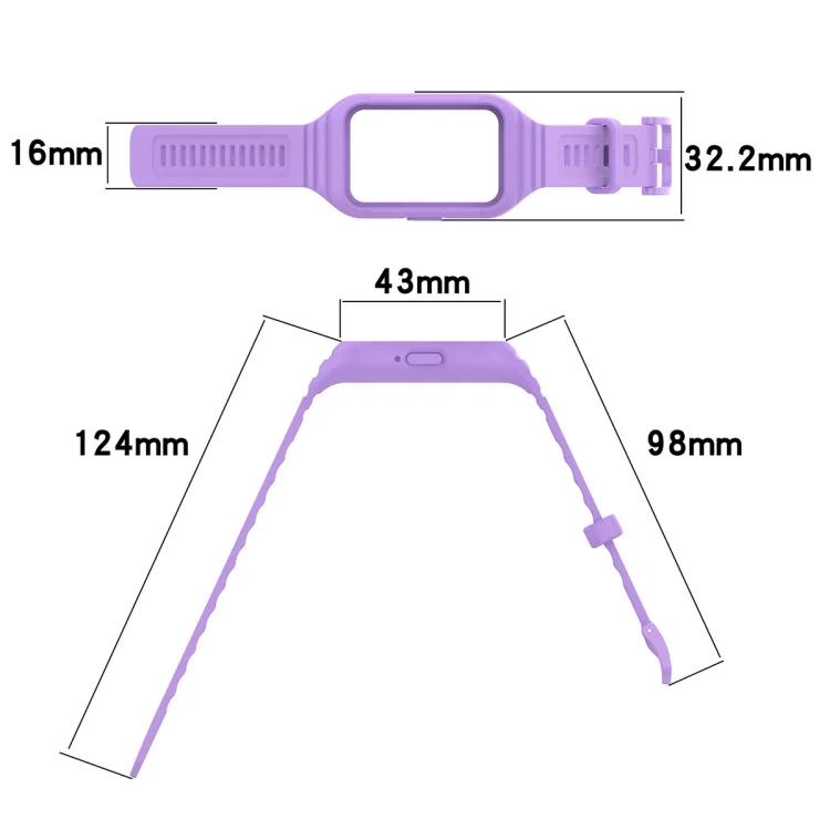 EDA0063470_B2.webp Solid Color Integrated TPU Watch Band - Image 3