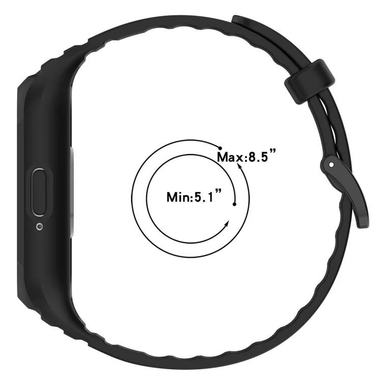 EDA0063470_B3.webp Solid Color Integrated TPU Watch Band - Image 4