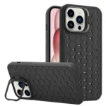 Honeycomb Radiating Lens Holder TPU Phone Case, For iPhone 13 Pro Max, For iPhone 13 Pro, For iPhone 13