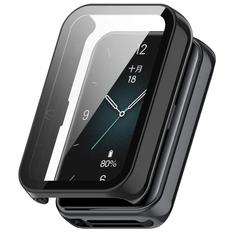 PC + Tempered Film Integrated Watch Protective Case