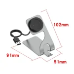 Portable Aluminum Alloy Magnetic Charger Holder with Chip Protection - Image 2