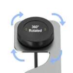 Portable Aluminum Alloy Magnetic Charger Holder with Chip Protection - Image 3