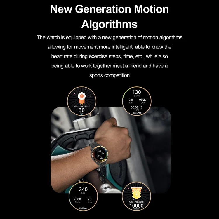 EDA0063585_B12.webp HK98 1.43 inch BT5.3 Fitness Sport Smart Watch, Support Bluetooth Call / Sleep / Blood Oxygen / Heart Rate / Blood Pressure Health Monitor - Image 13