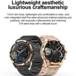 HK98 1.43 inch BT5.3 Fitness Sport Smart Watch, Support Bluetooth Call / Sleep / Blood Oxygen / Heart Rate / Blood Pressure Health Monitor - Image 3