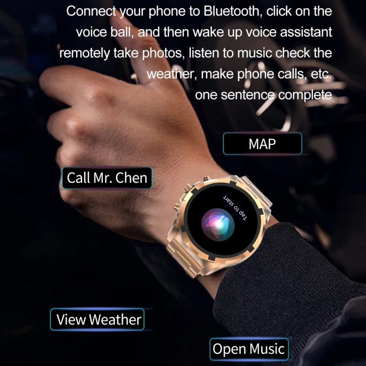 EDA0063585_B6.webp HK98 1.43 inch BT5.3 Fitness Sport Smart Watch, Support Bluetooth Call / Sleep / Blood Oxygen / Heart Rate / Blood Pressure Health Monitor - Image 7