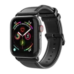 DUX DUCIS Business Genuine Leather Watch Strap, For Apple Watch Series 7 41mm, For Apple Watch Series 7 45mm, For Apple Watch SE 40mm, For Apple Watch SE 44mm, For Apple Watch Series 6 40mm...