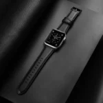 DUX DUCIS Business Genuine Leather Watch Strap, For Apple Watch Series 5 44mm, For Apple Watch Series 5 40mm, For Apple Watch Series 4 44mm, For Apple Watch Series 4 40mm... - Image 3