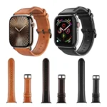 DUX DUCIS Business Genuine Leather Watch Strap, For Apple Watch Series 9 41mm, For Apple Watch Ultra 49mm, For Apple Watch Series 8 41mm, For Apple Watch Series 8 45mm, For Apple Watch SE 2022 40mm... - Image 2