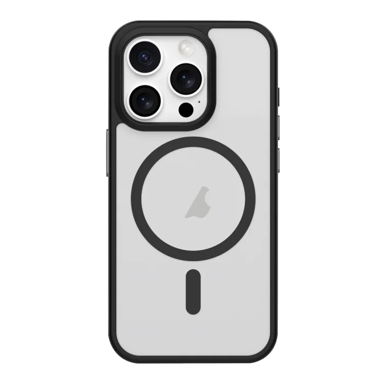 Metal Button Skin Feel Matte MagSafe Shockproof Phone Case, For iPhone 12 Pro, For iPhone 11 Pro Max