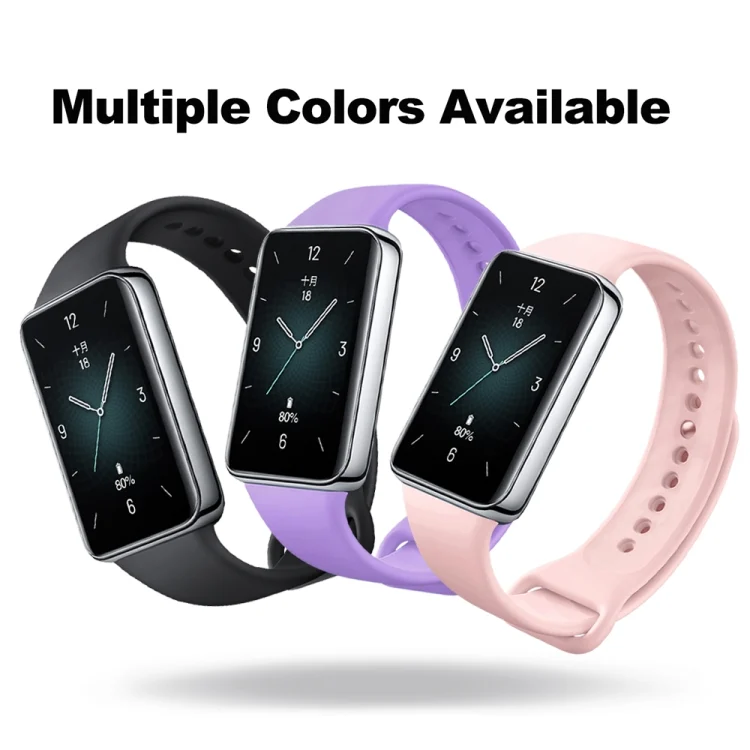 EDA0063593_B3.webp Solid Color Silicone Watch Band - Image 4