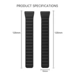 Two Color Magnetic Silicone Watch Band - Image 3