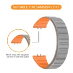 Two Color Magnetic Silicone Watch Band - Image 4