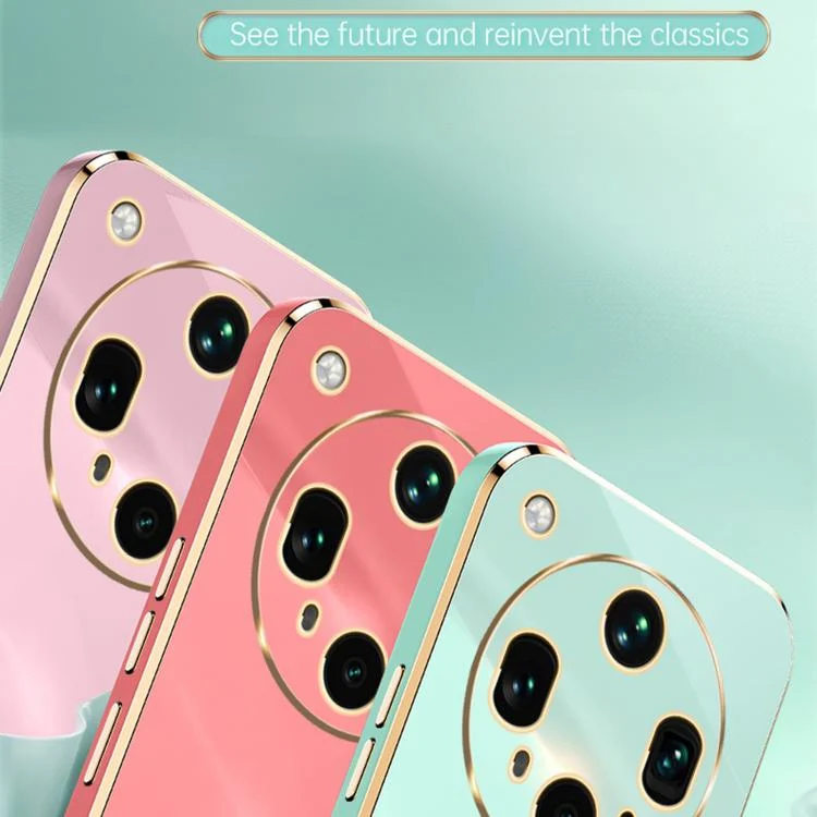 EDA006365111A_2.webp XINLI Straight Edge 6D Electroplate TPU Phone Case with Ring Holder, For OPPO Find X8 Ultra, For OPPO A5 Pro 5G Global - Image 3