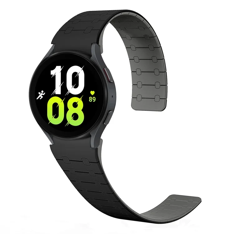 Two Color Loop Magnetic Silicone Watch Band