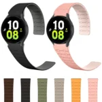Two Color Loop Magnetic Silicone Watch Band - Image 2