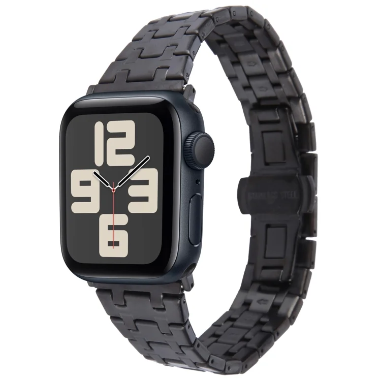 Double T Stainless Steel Watch Band, For Apple Watch SE 2023 44mm, For Apple Watch SE 2023 40mm
