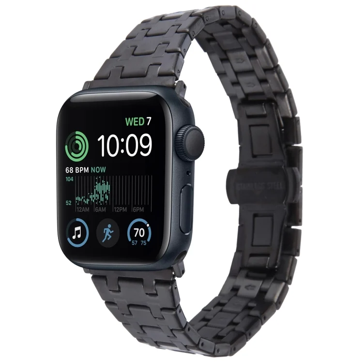 Double T Stainless Steel Watch Band, For Apple Watch SE 2022 44mm, For Apple Watch Series 7 41mm