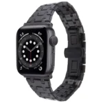 Double T Stainless Steel Watch Band, For Apple Watch Series 6 44mm, For Apple Watch Series 5 44mm