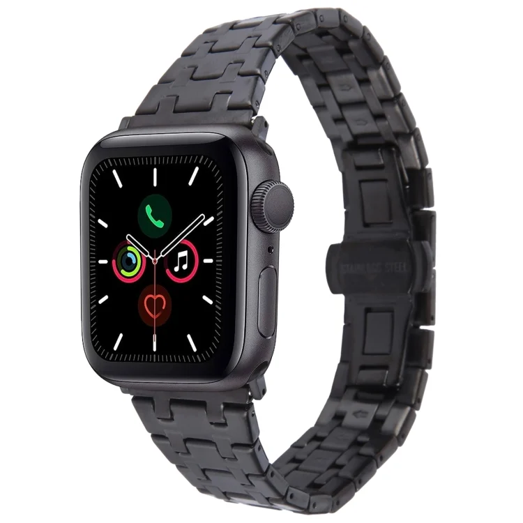Double T Stainless Steel Watch Band, For Apple Watch Series 5 40mm, For Apple Watch Series 4 44mm